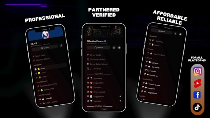 professionally setup your discord server