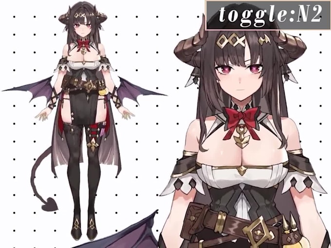 do vtuber anime style, live2d vtuber model, vtuber commission, vtuber rigging