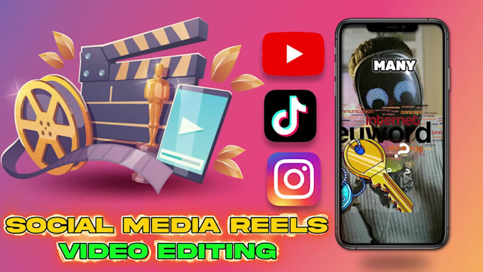 Do video editing for tiktok, instagram reels, shorts by