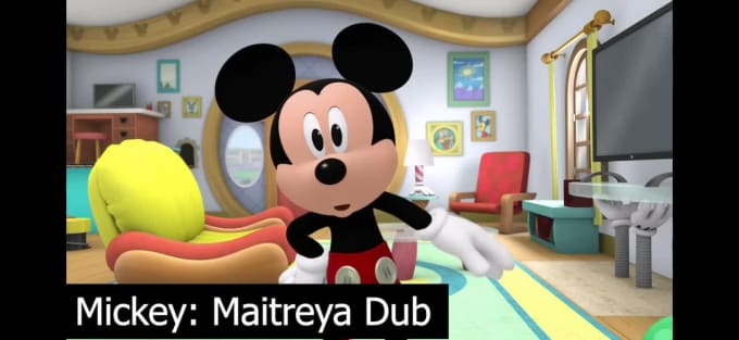 Do mickey mouse english and hindi cartoon dubbing for you by Bapatmaitreya  | Fiverr