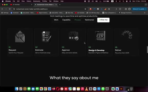 design develop clone update and fix the webflow website
