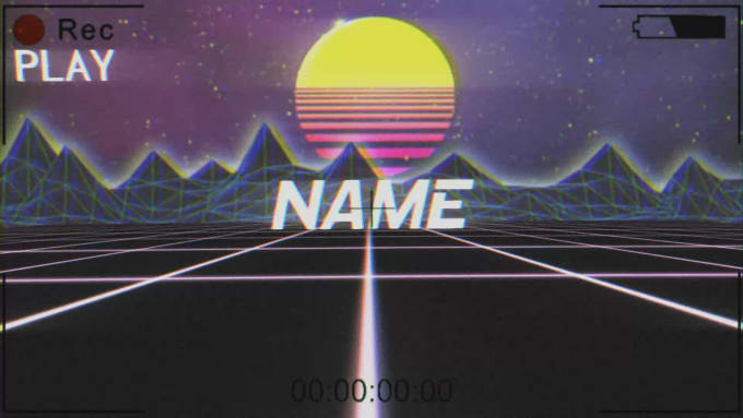 Make an amazing vaporwave youtube intro by N4f1rul | Fiverr