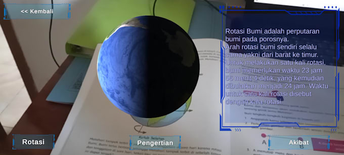 create an interactive augmented reality project using unity 3d for learning