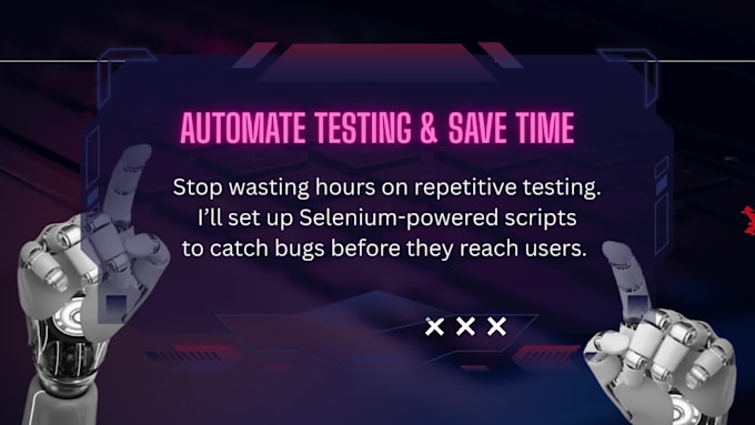 automate website testing using selenium and python