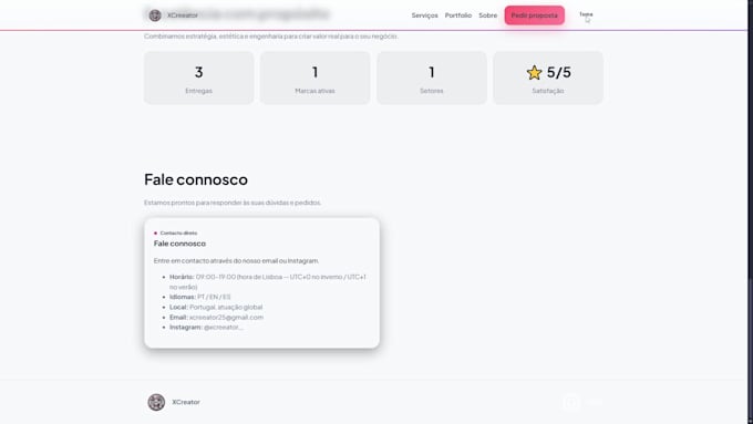 create static website for your business