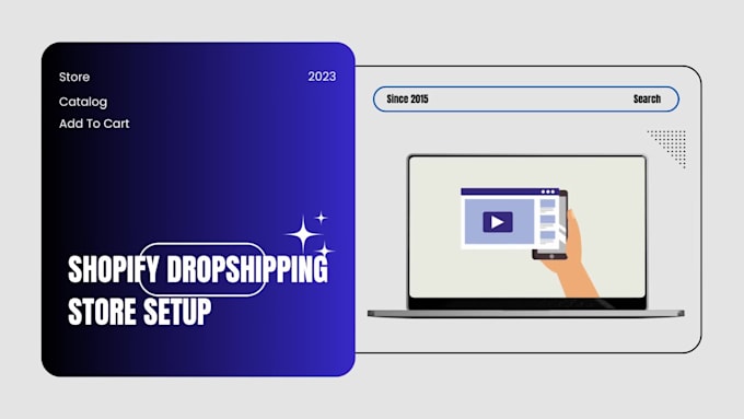 expert shopify dropshipping store setup for profitable
