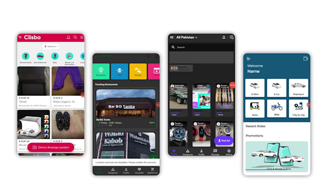 build cross platform application with flutter