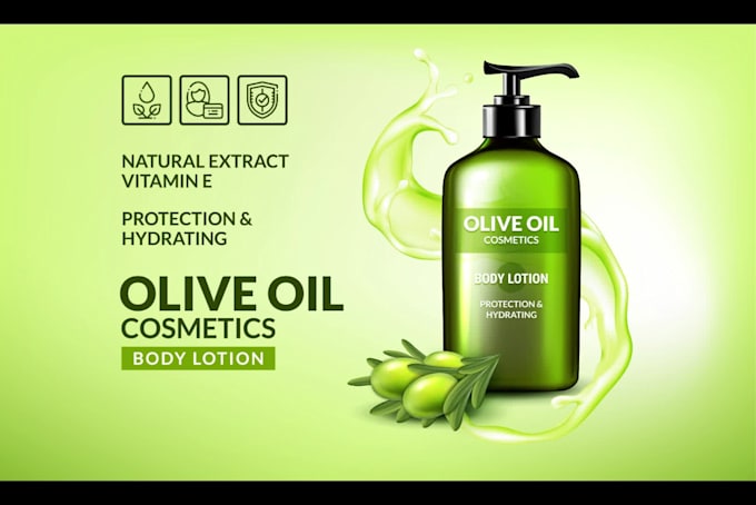 design eye catching  olive oil label professionally