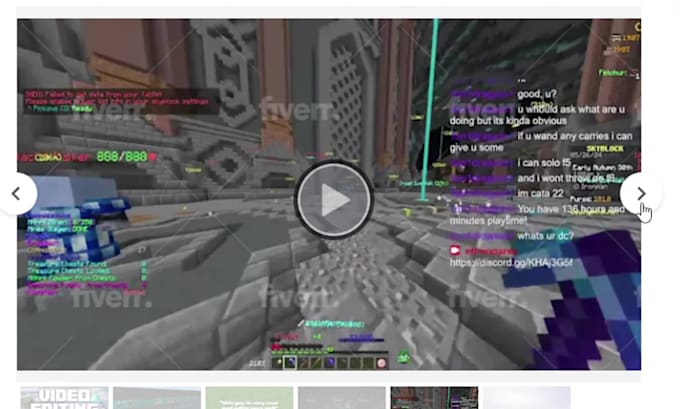 edit your minecraft youtube video
