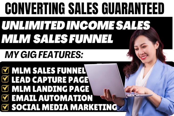 build systeme io mlm sales funnel, systeme io website, systeme io landing page
