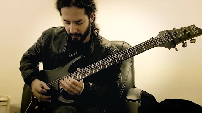 write and record a world class guitar solo for your song