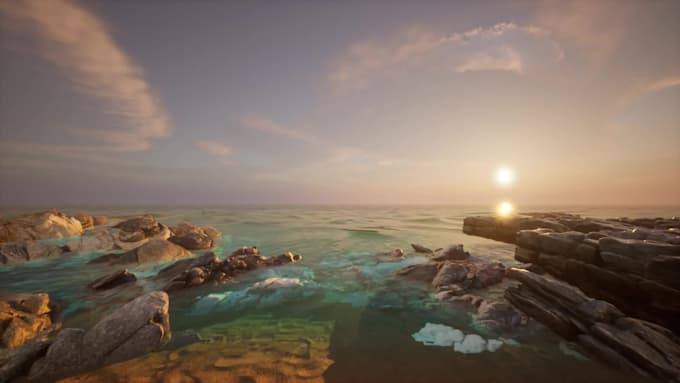 create environments for video games using unreal engine