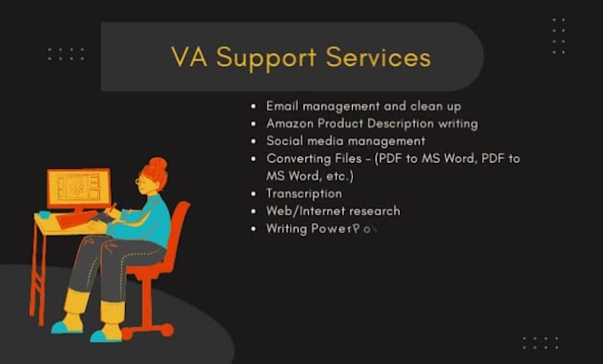be your administrator, virtual or personal assistant