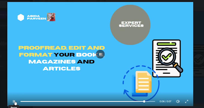 proofread,format and edit books, articles and magazines
