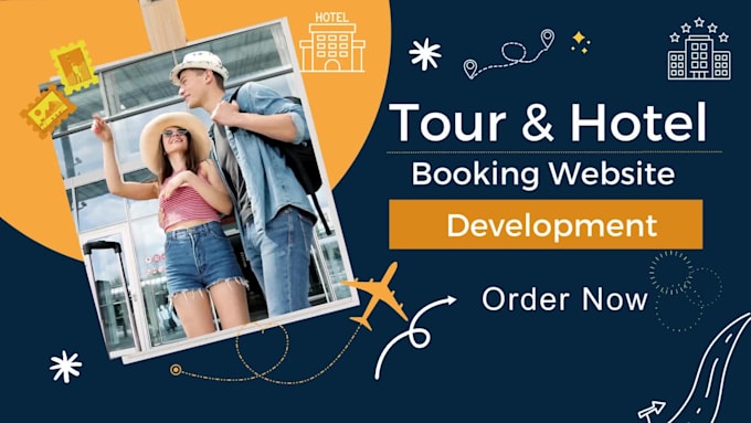 do custom hotel and travel booking website and basic SEO