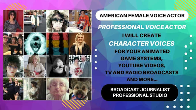create character voices for your project