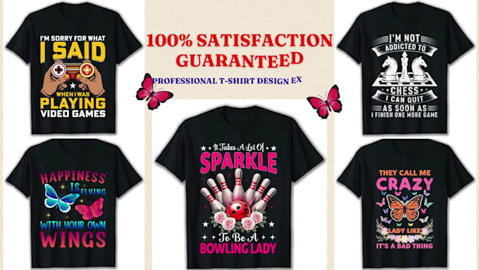 create custom typography t shirts and merchandise