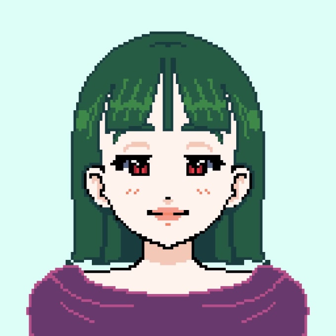 Pixel girl (avatar) - Animated Discord Pfp