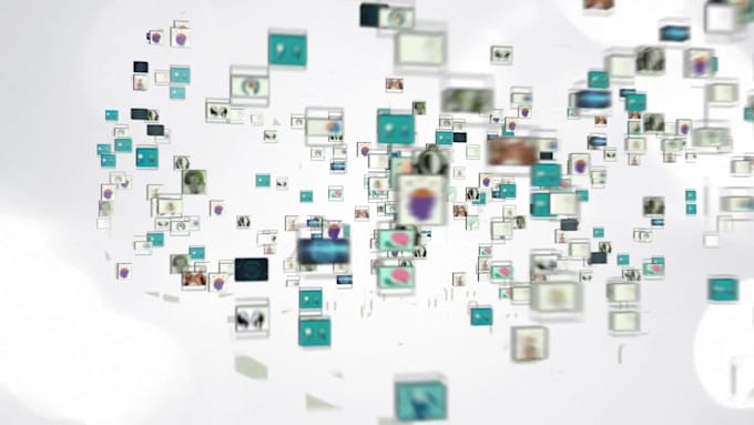 create mosaic logo animation,intro, outro for you