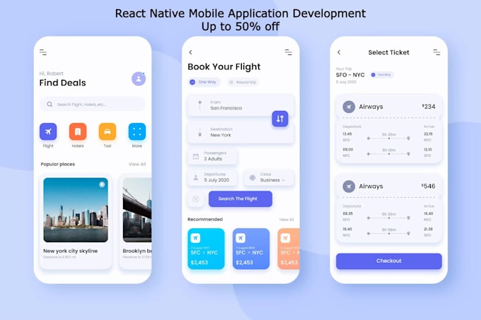 Make android and ios mobile application using react native by Umar_abid ...