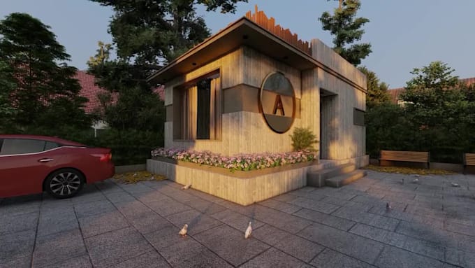 do design in sketch up interior and exterior 3d renders and animation in lumion