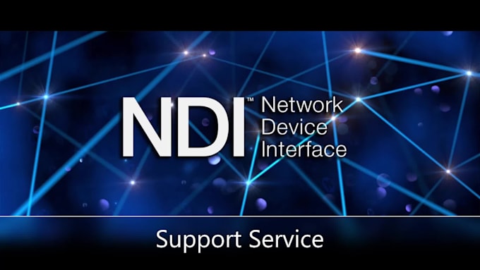 help to create your ndi network, troubleshooting