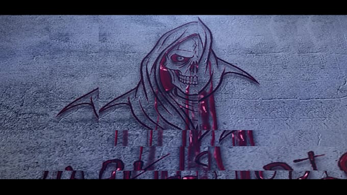 create 3d amazing horror video logo animation