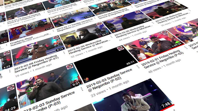 custom youtube channel promo video