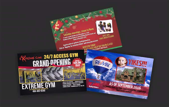 design flyer, brochure, poster and postcard in 5 hours