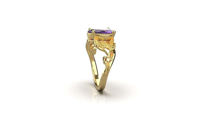 do 3d jewelry modeling with the requirements you specify