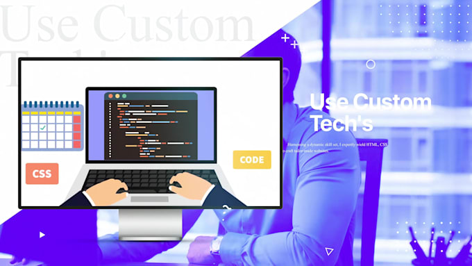 Do one page website html css by Mr_goku16 | Fiverr