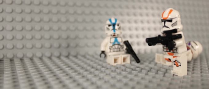 Lego star wars stop motion outlet funny