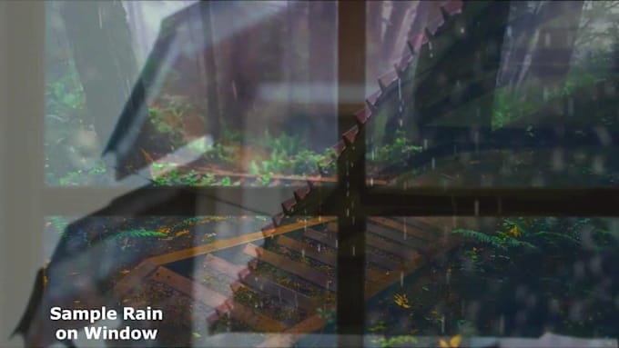 create rain videos for your youtube channel