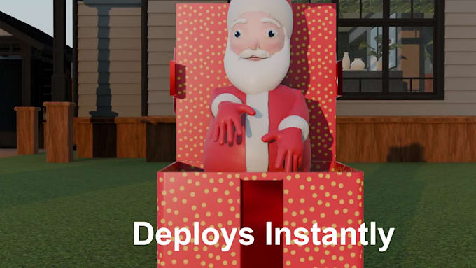 do 3d product inflatable animation