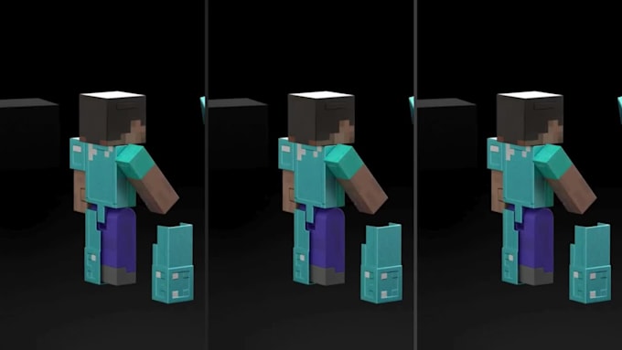 Créer des skins minecraft pixel art rendu 3d skins personnalisés pour ...