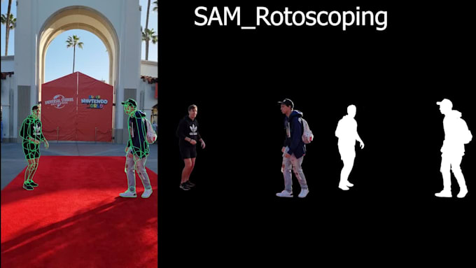 rotoscoping precise extraction of elements from footage for seamless integration