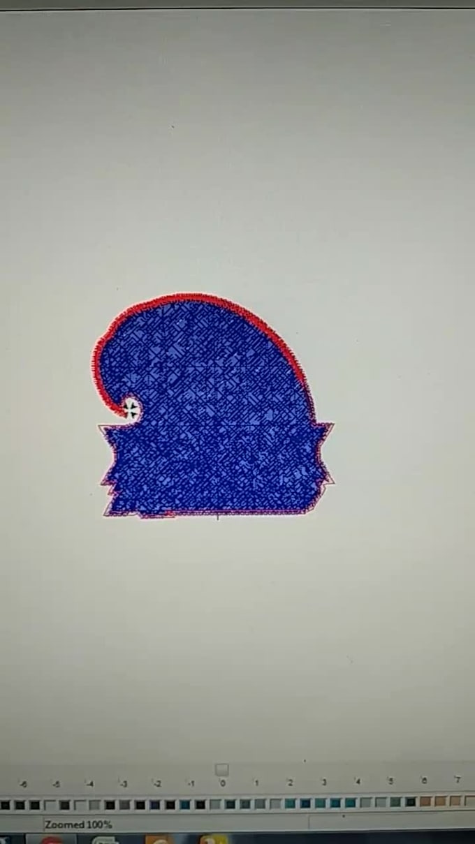 digitize logo into embroidery digitizing patch dst, pes, jef