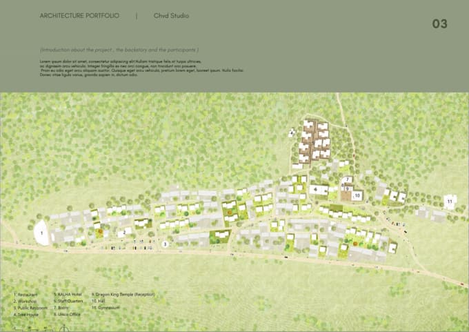 create your architectural portfolio and presentations
