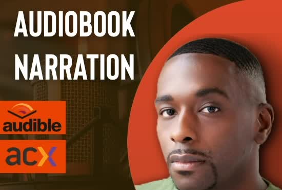 record and narrate your audiobook with a warm african american voice