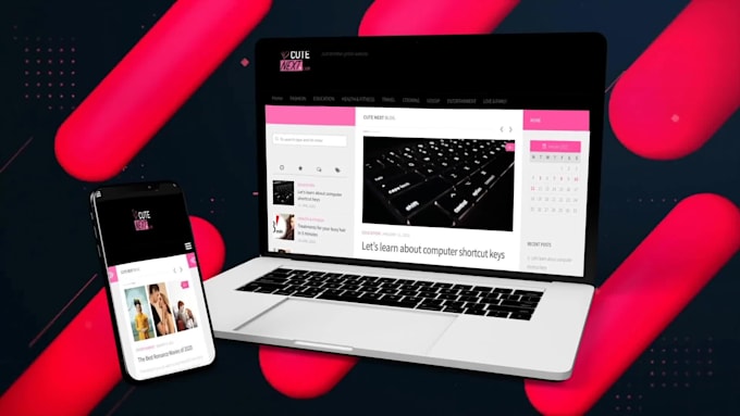 design stylish wordpress website design, online stores