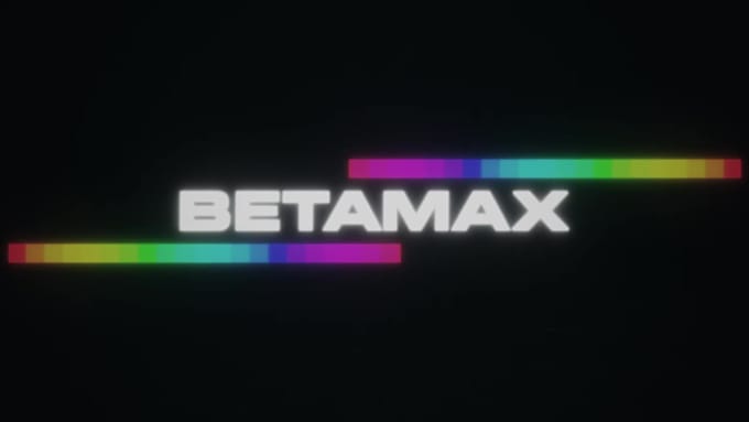 make you a retro 80s intro title sequence