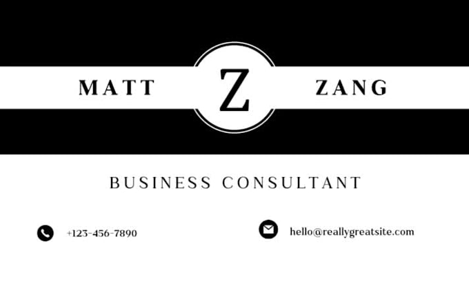 brand business card and logo