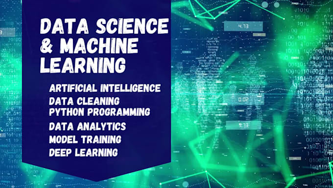 do machine learning, data science, python, r, and excel projects
