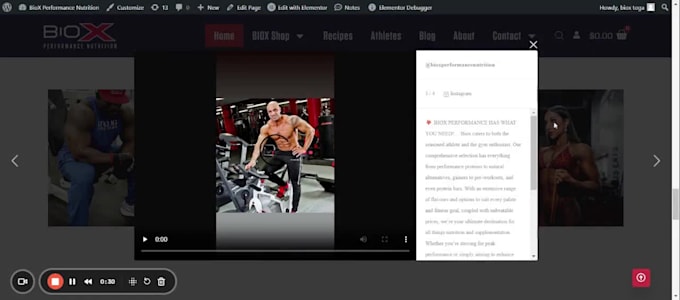 design a website for fitness, yoga, life coaching, sports business and more