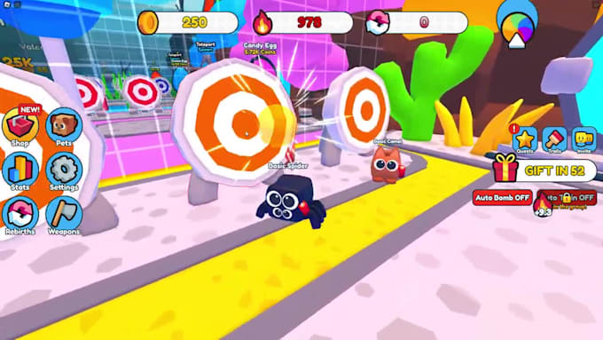 sell you a complete roblox weapon throwing simulator game