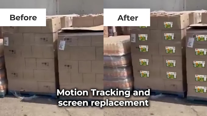 do motion tracking and add logo, or object in your video