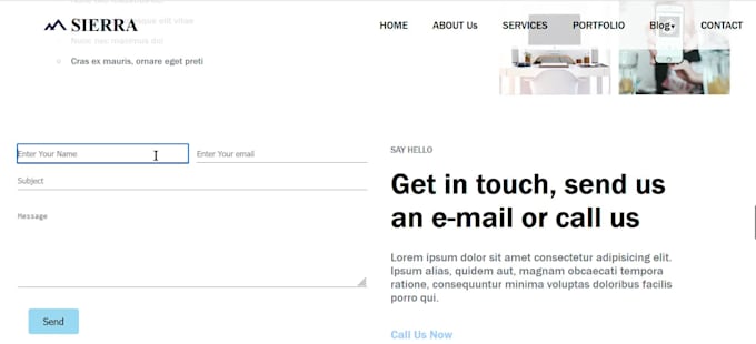Create a responsive and modern website using html, css, javascript by ...
