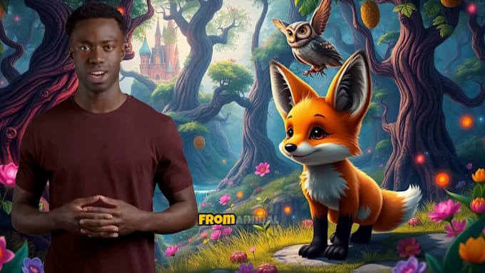 Create Cute Storybook Illustrations For Kids And Children By Bomollc