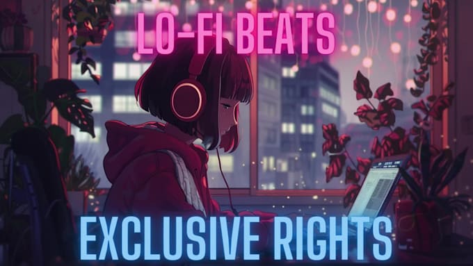 create a custom lofi hip hop beats with full rights