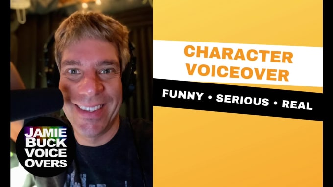 Voice a funny serious or real character by Malevoicetalent | Fiverr